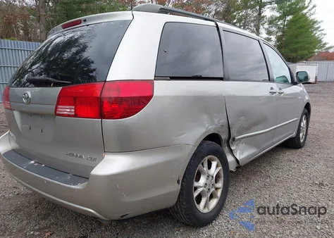 2004 Toyota Sienna Xle из США, поврежденный, VIN 5TDZA22CX4S116588